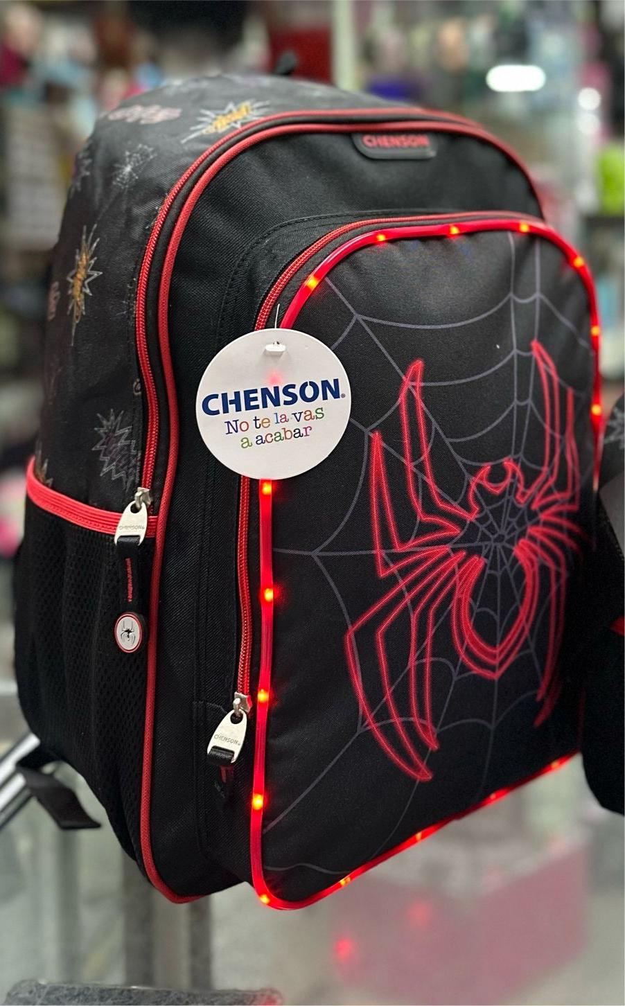 Mochila Miles Morales Luz