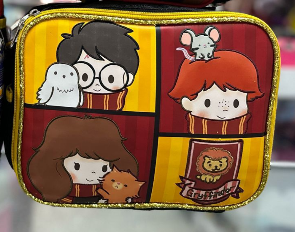 Lonchera Harry Potter Gryffindor Ruz