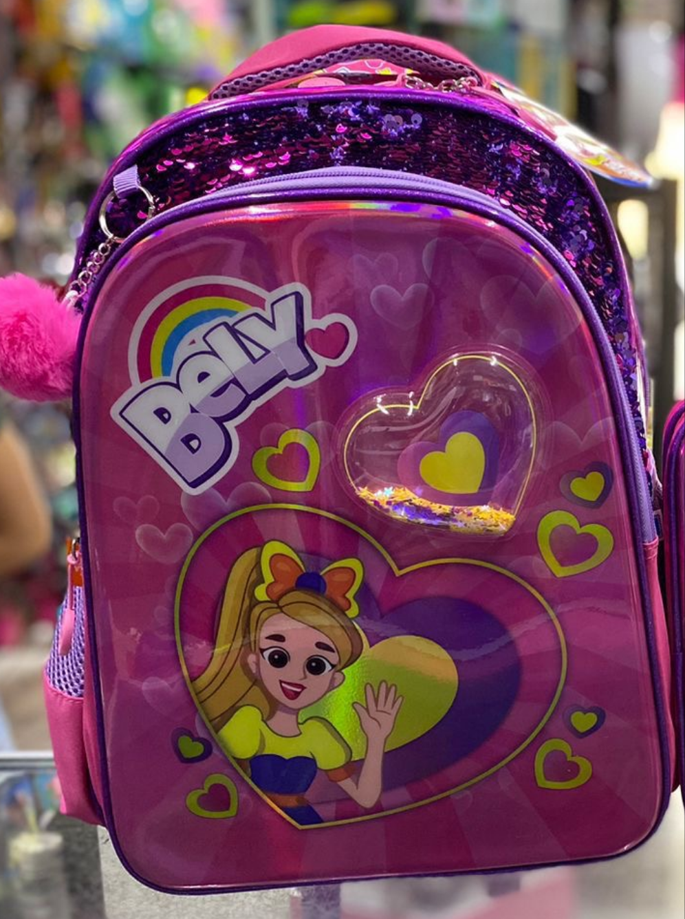 MOCHILA PRIMARIA BELY CORAZON
