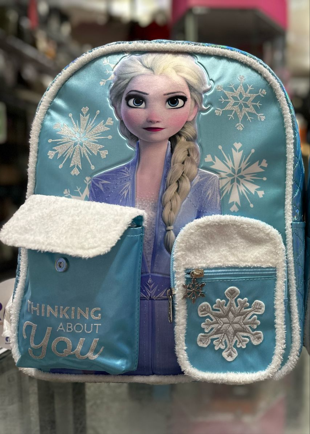 Mochila primario Elsa nieve Ruz