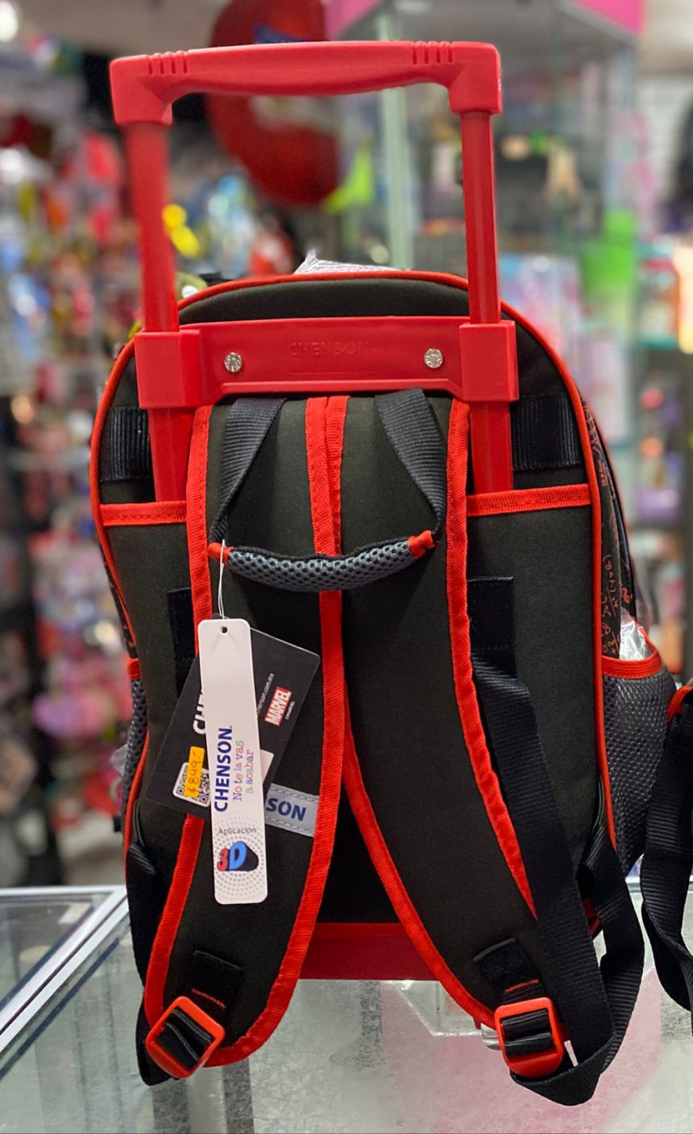 Mochila carro kinder Miles Morales Chenson