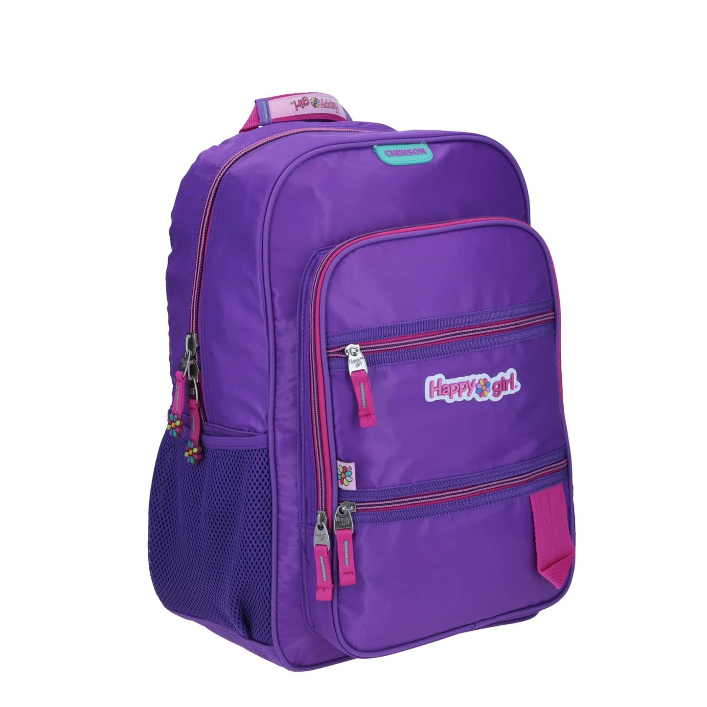 Mochila juvenil happy girl morada Chenson