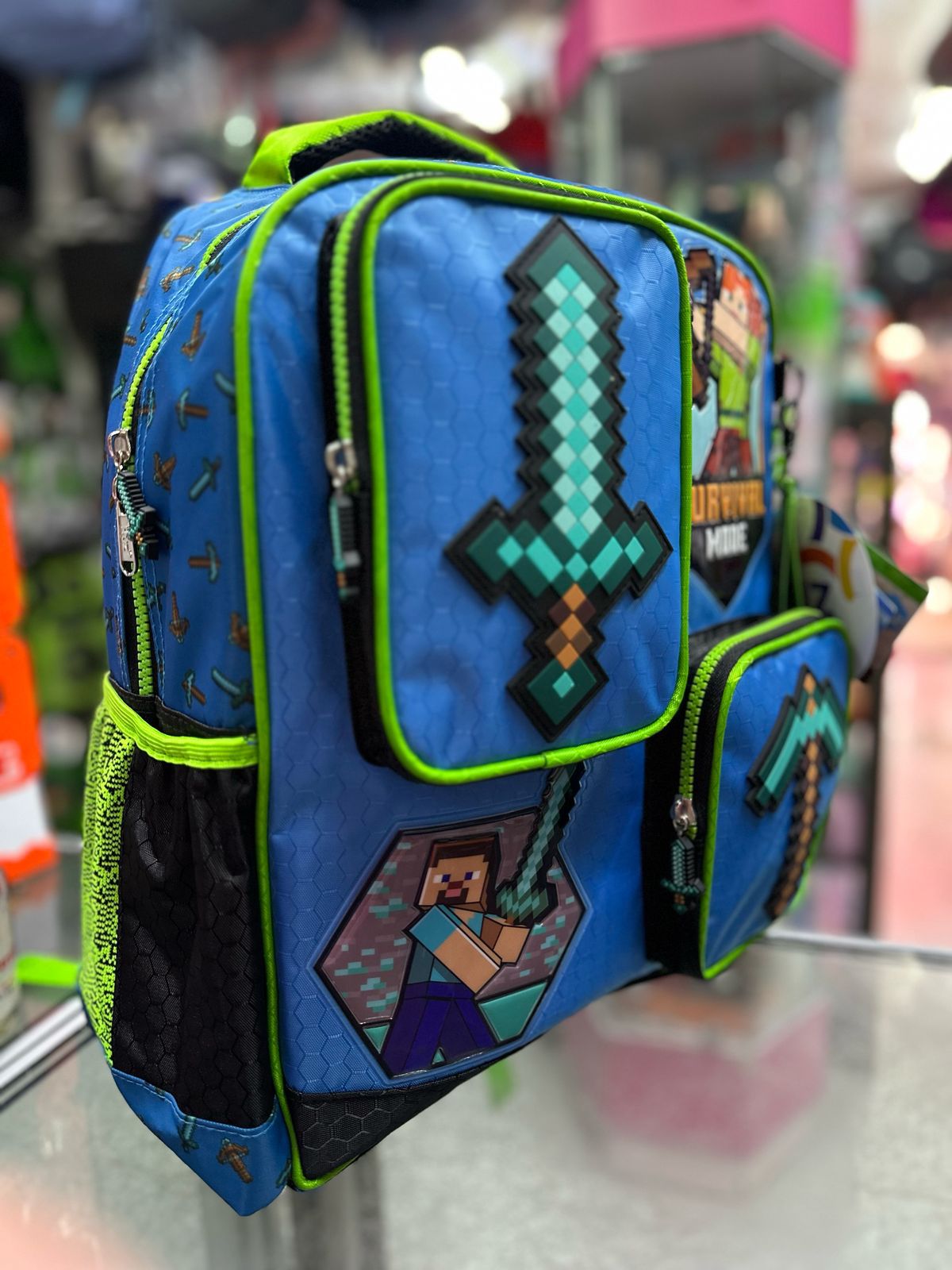 Mochila primaria Minecraft survival Ruz