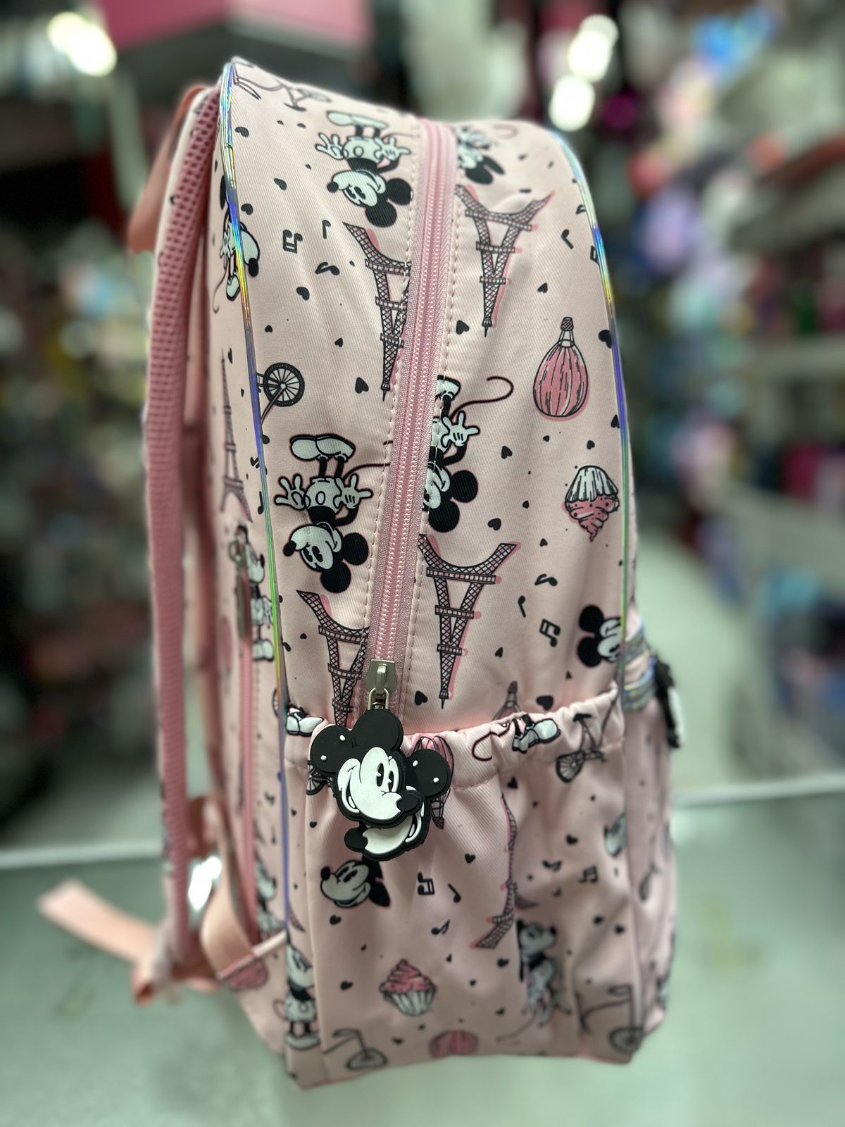 Combo primaria Mickey París rosa lluvia
