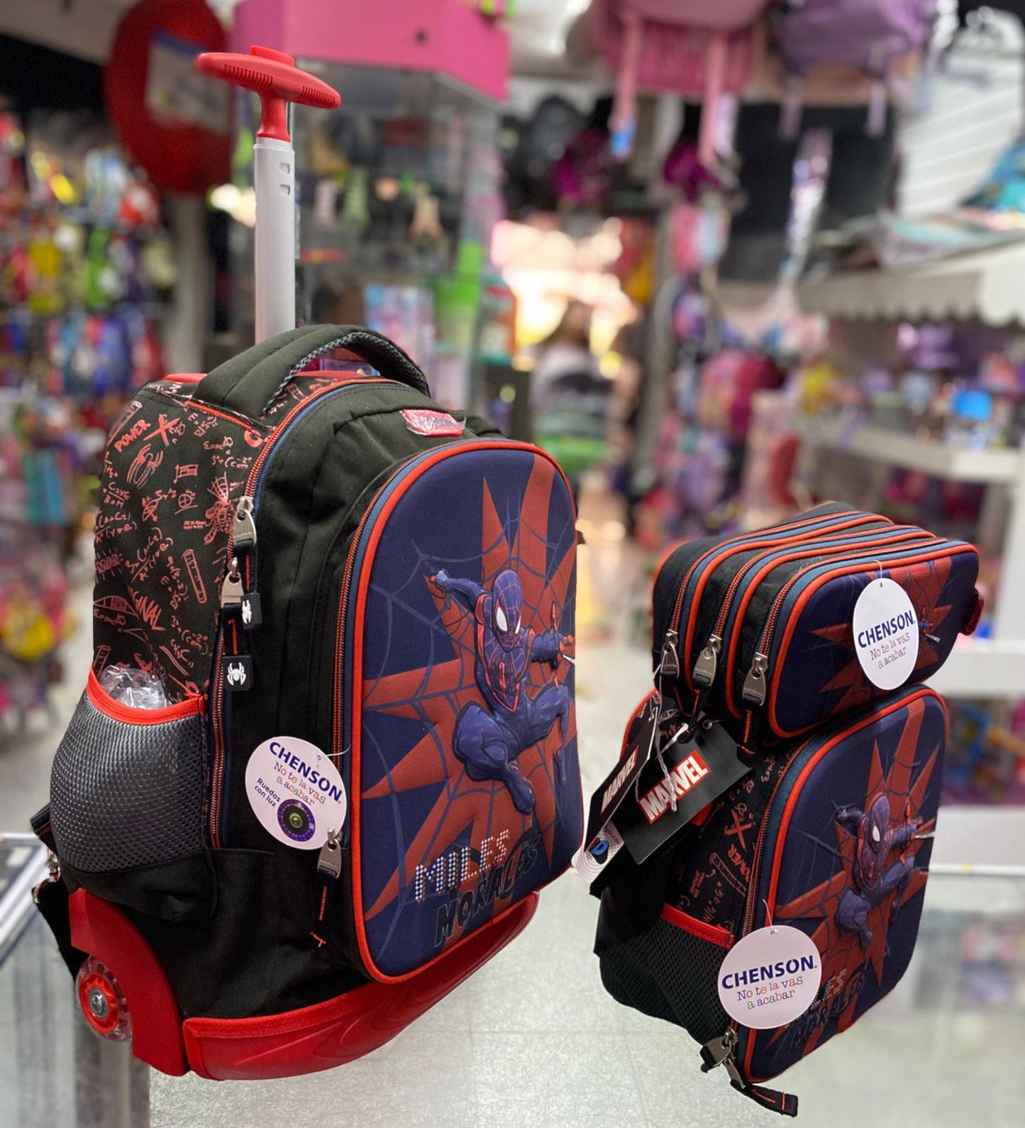 Combo primaria carro premium Miles Morales estrella chenson
