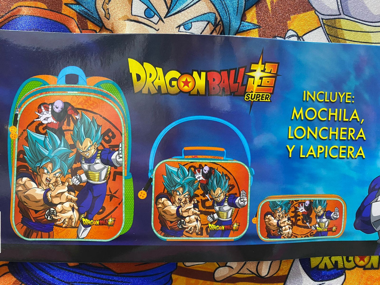Set 3 EN 1 DRAGON BALL SUPER KEEPACK PRIMARIA