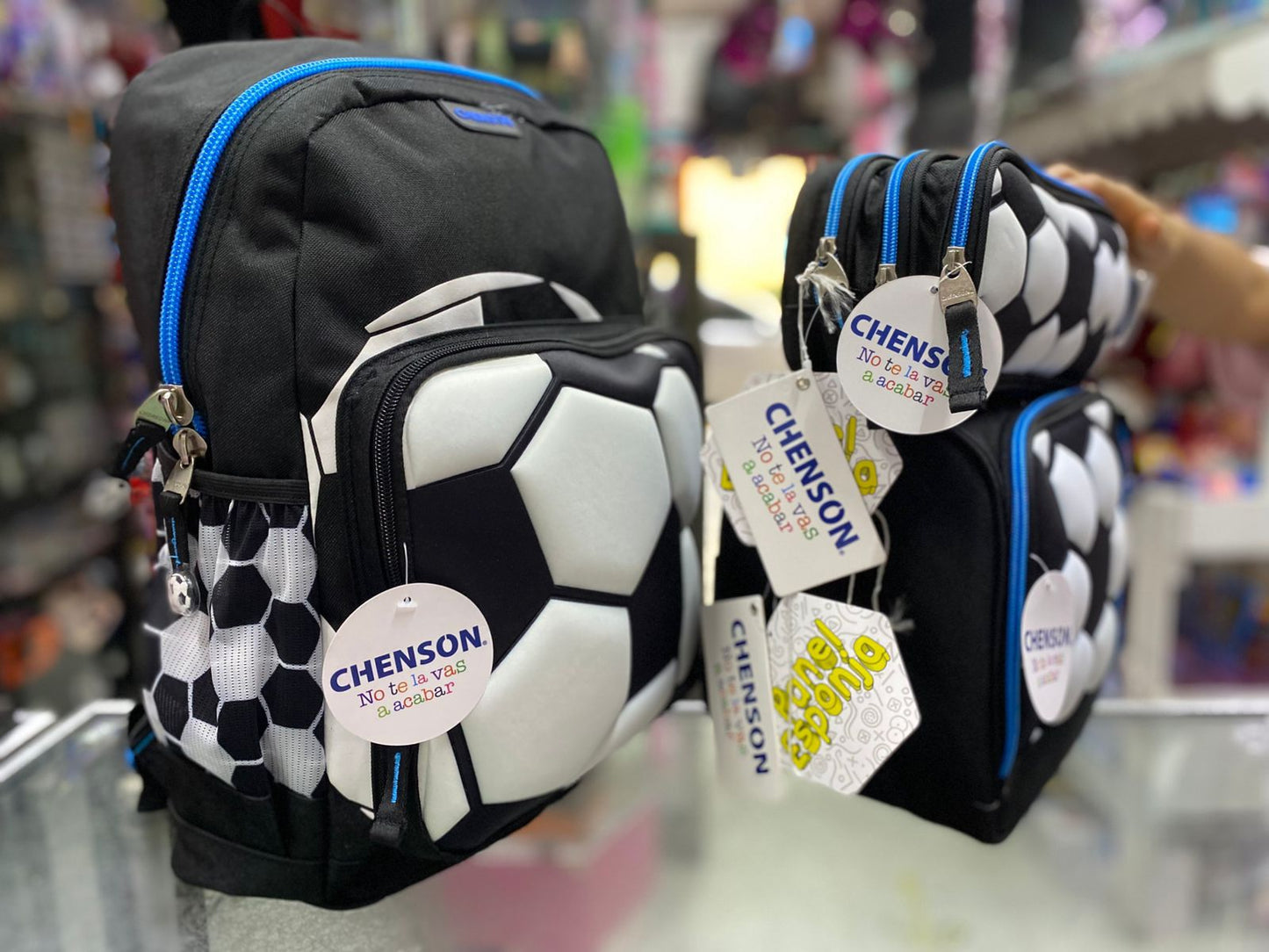 Combo primaria balón de fútbol Chenson