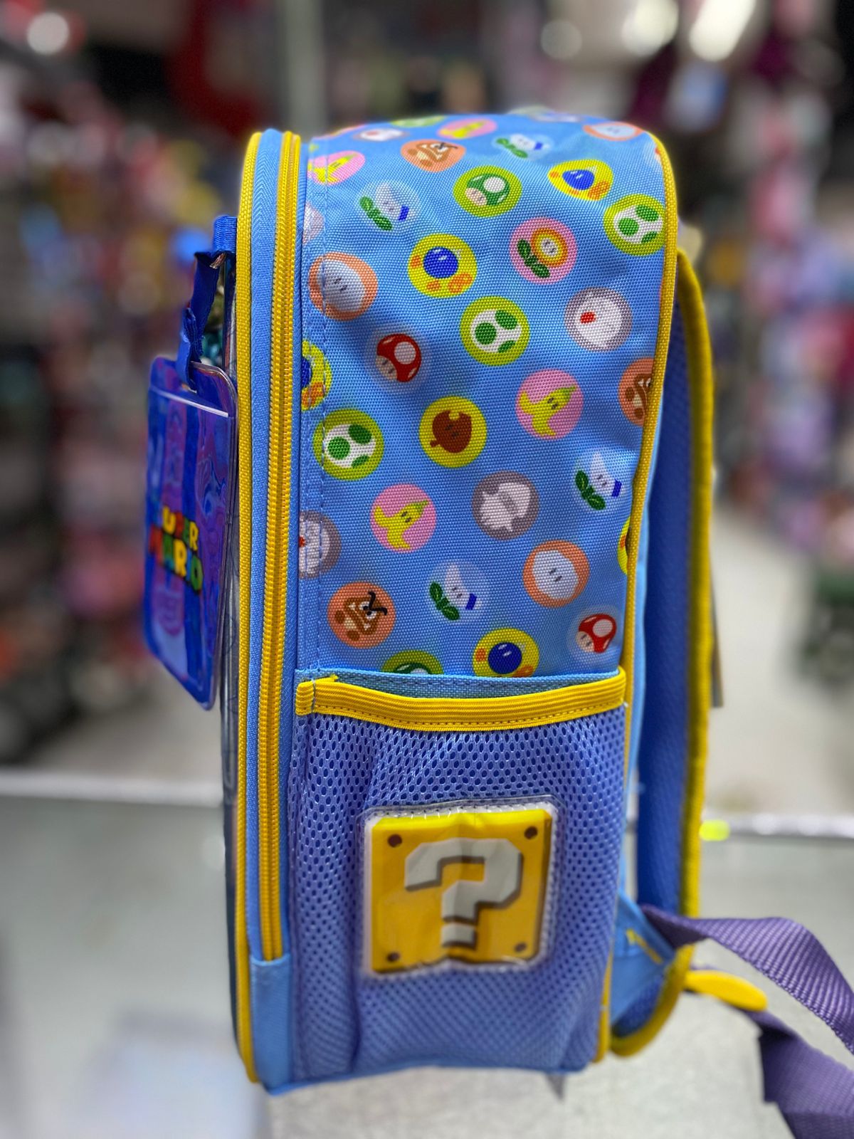 Mochila kinder yoshi tornasol Chenson