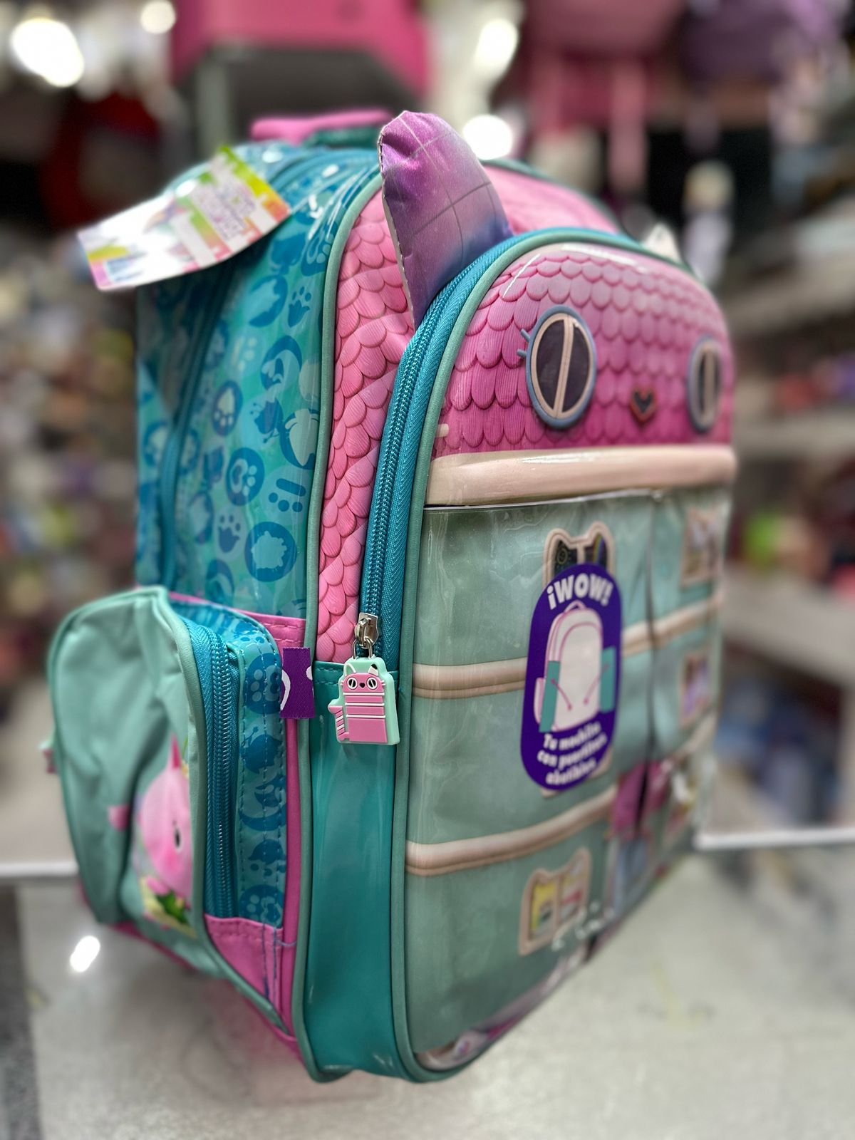 Mochila primaria la casa de Gaby fotorama