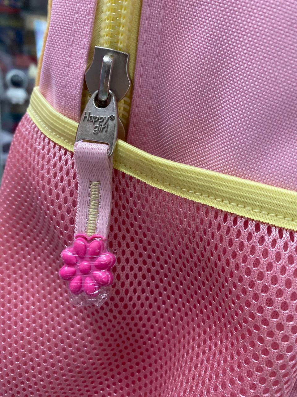 Mochila juvenil clásico rosa chenson