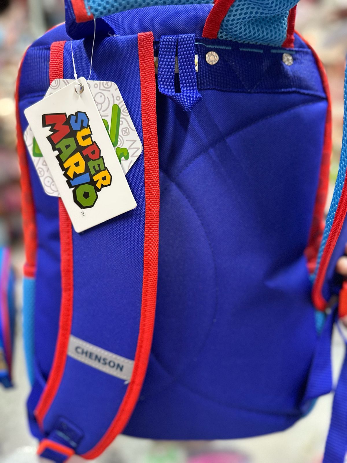 Mochila primaria Mario y Luigi Chenson
