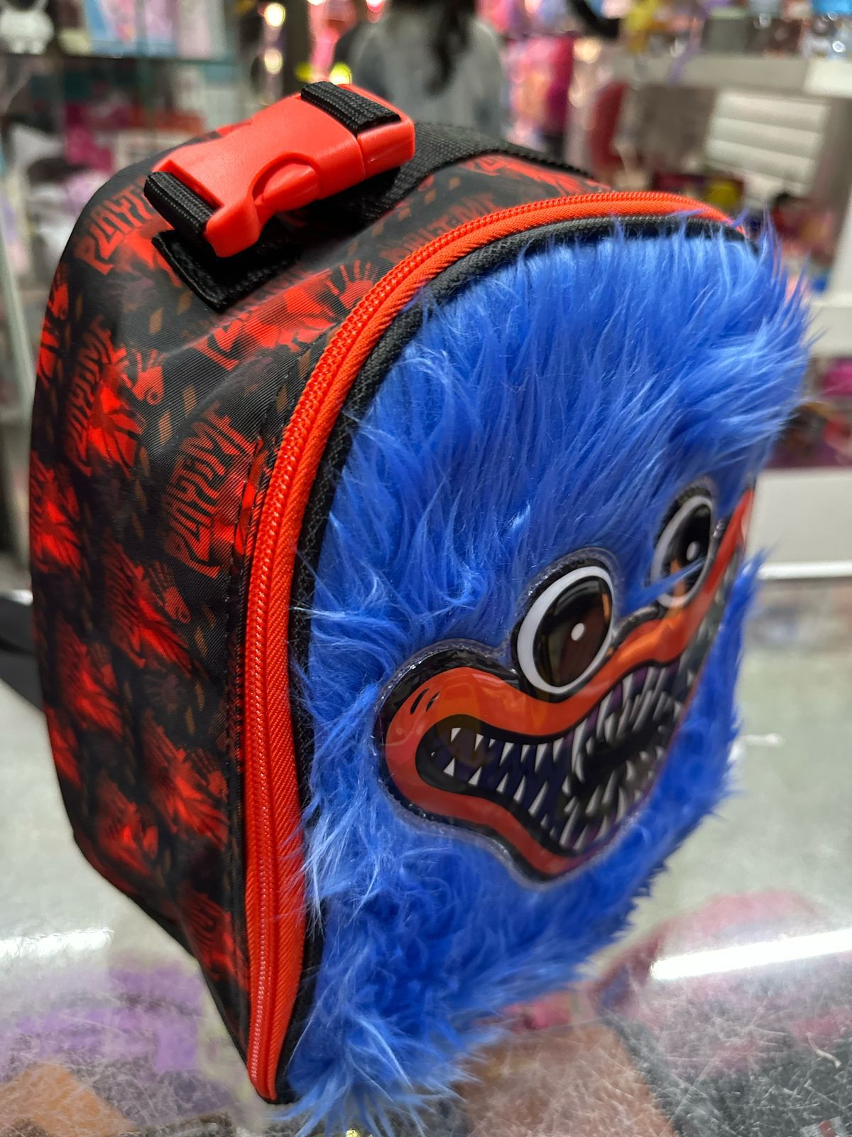 Lonchera huggy wuggy peluche Ruz