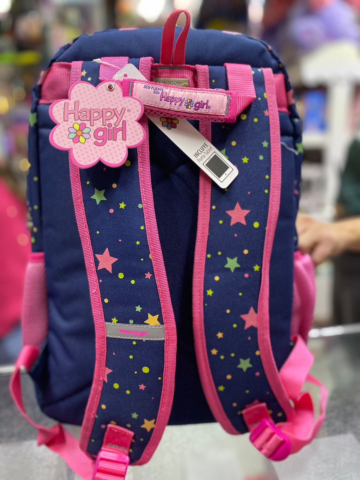 Mochila primaria sublimada estrellas Chenson