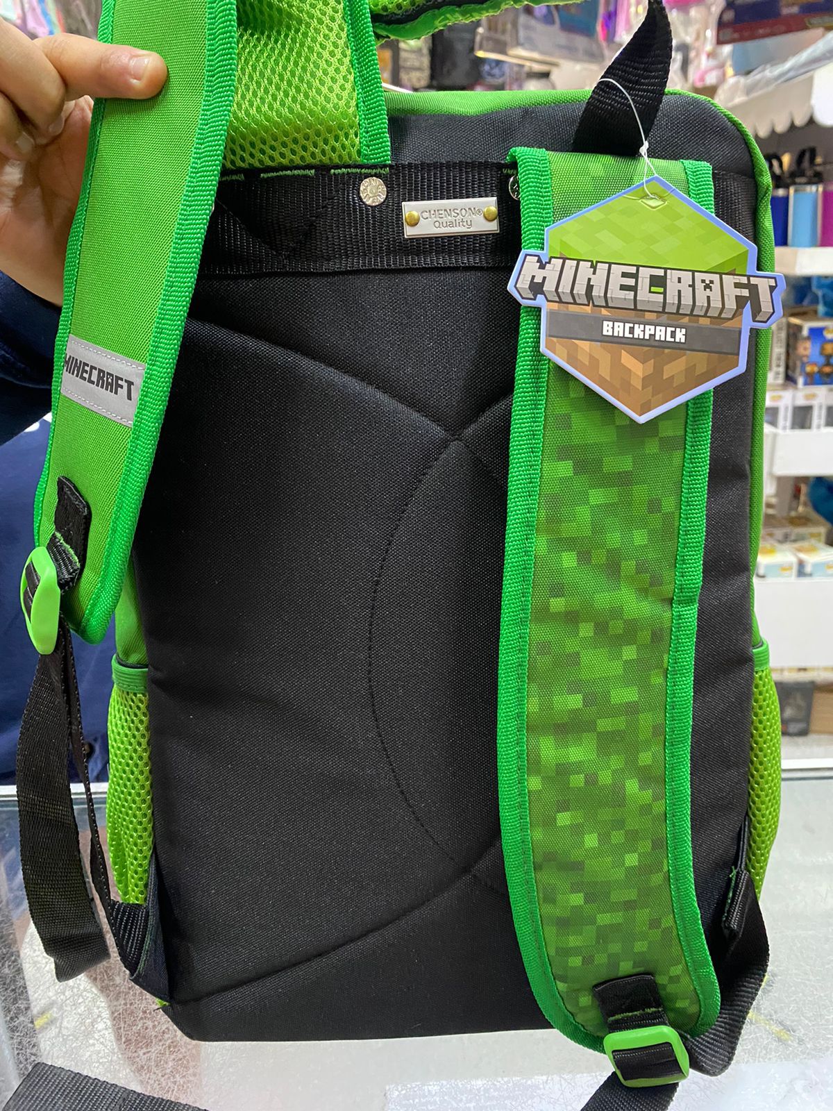 Mochila primaria slime Minecraft Chenson