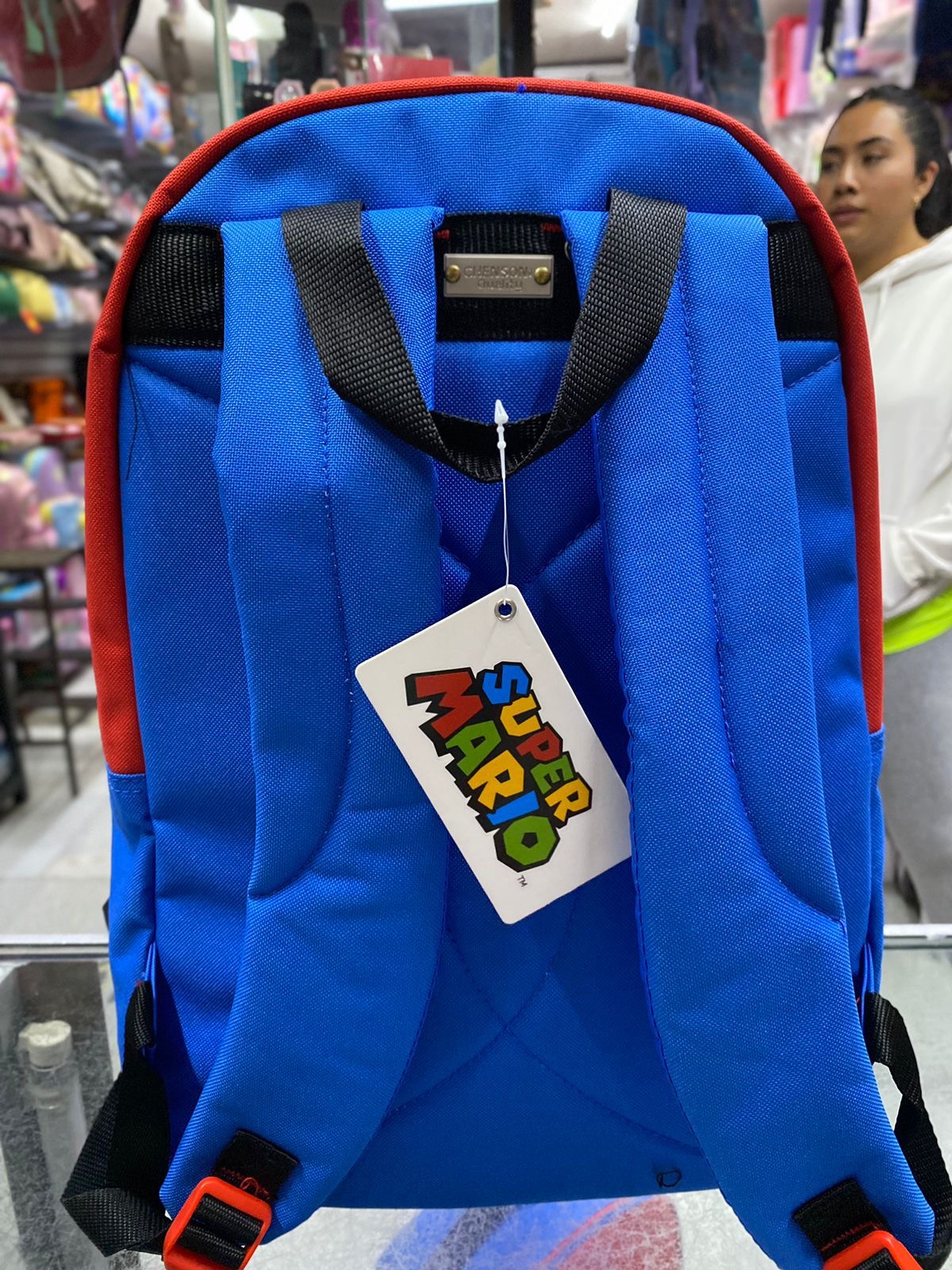 MOCHILA MARIO BROSS M CHENSON PRIMARIA