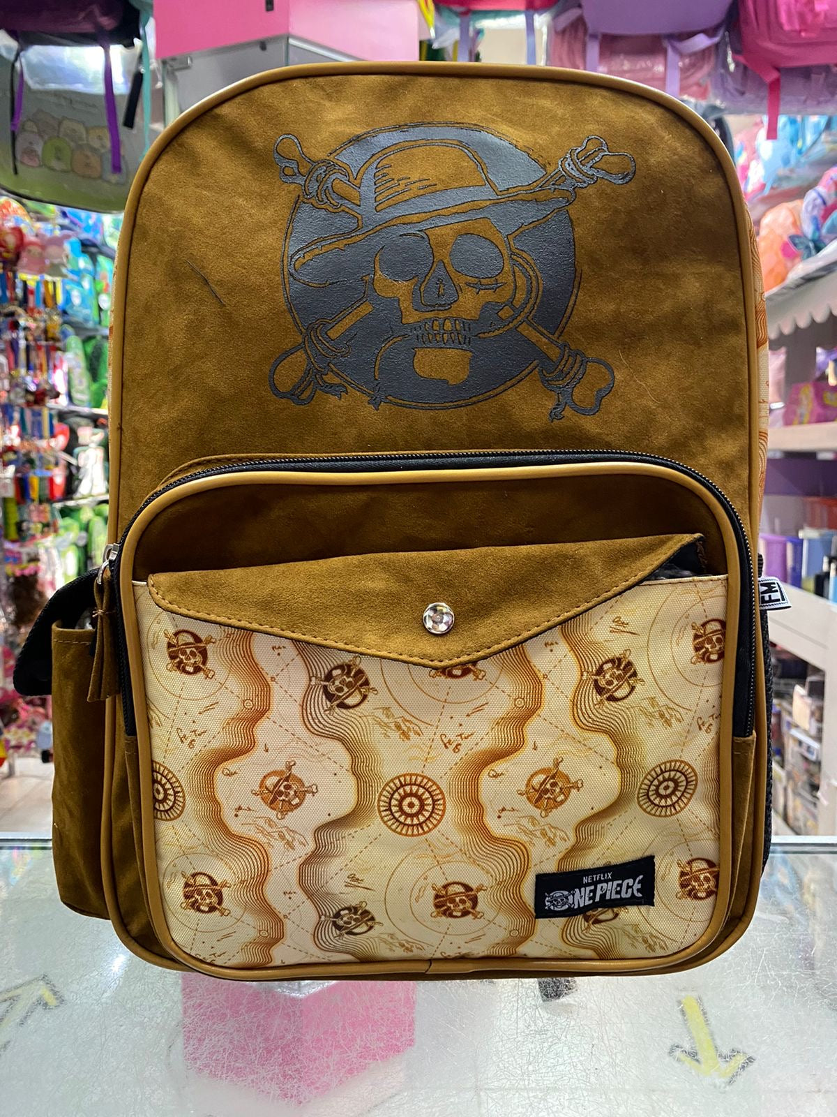 Mochila One Piece Mapa