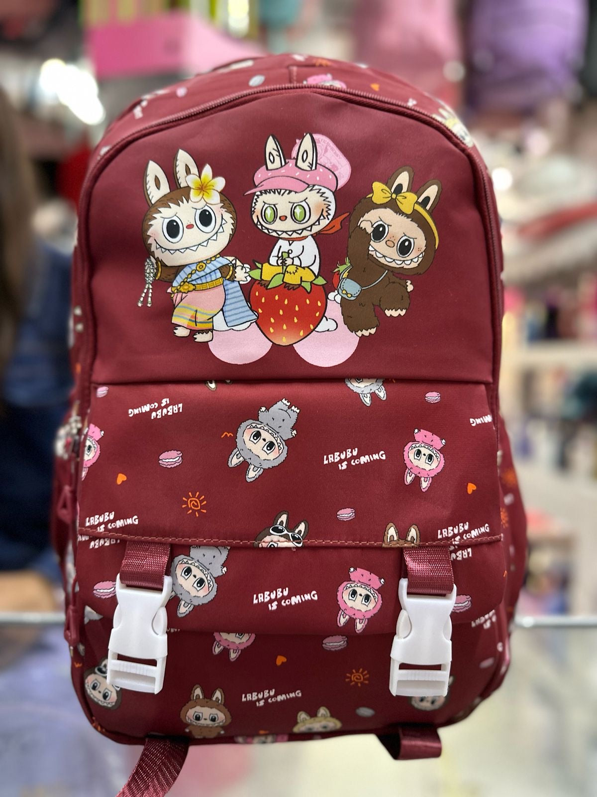 Mochila labubu broches
