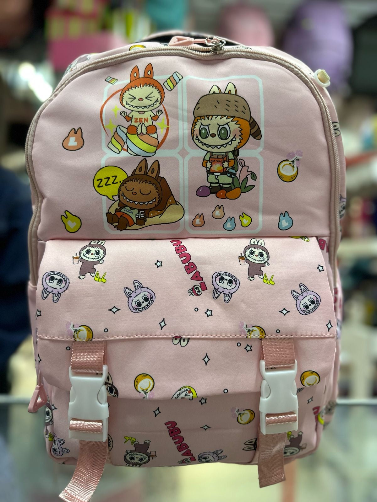 Mochila labubu broches