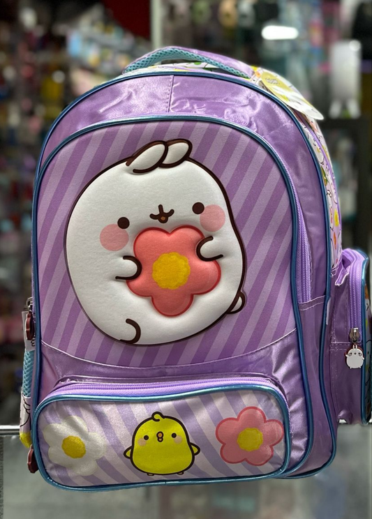Mochila primaria moolang flor american bags