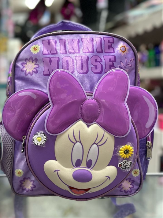 Mochila kinder Minnie flores Ruz
