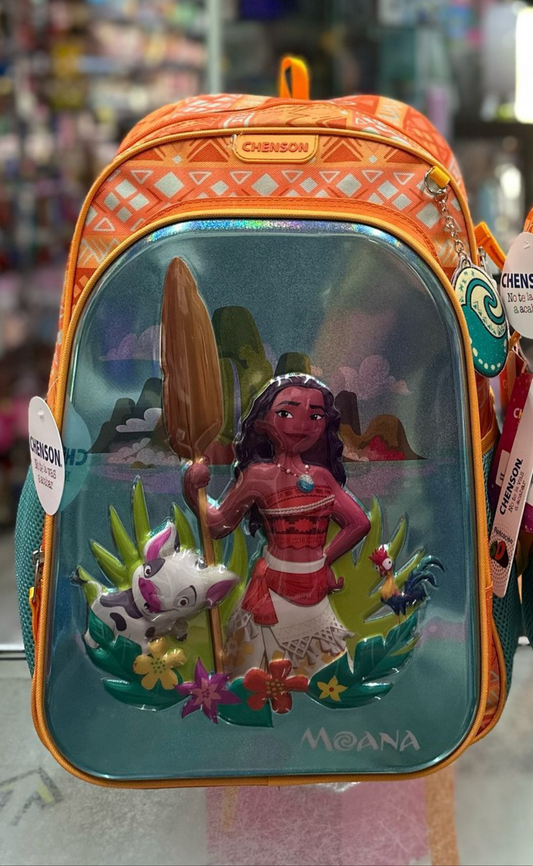 Mochila primaria Moana tornasol Chenson