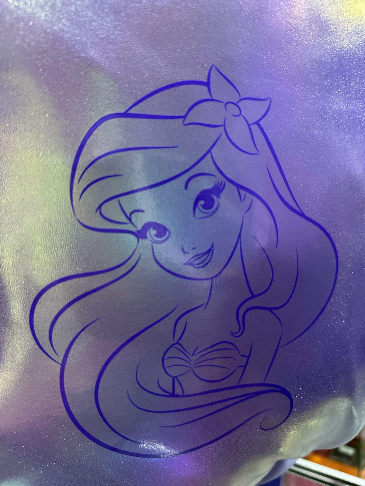 Mochila Ariel tornasol lila Chenson