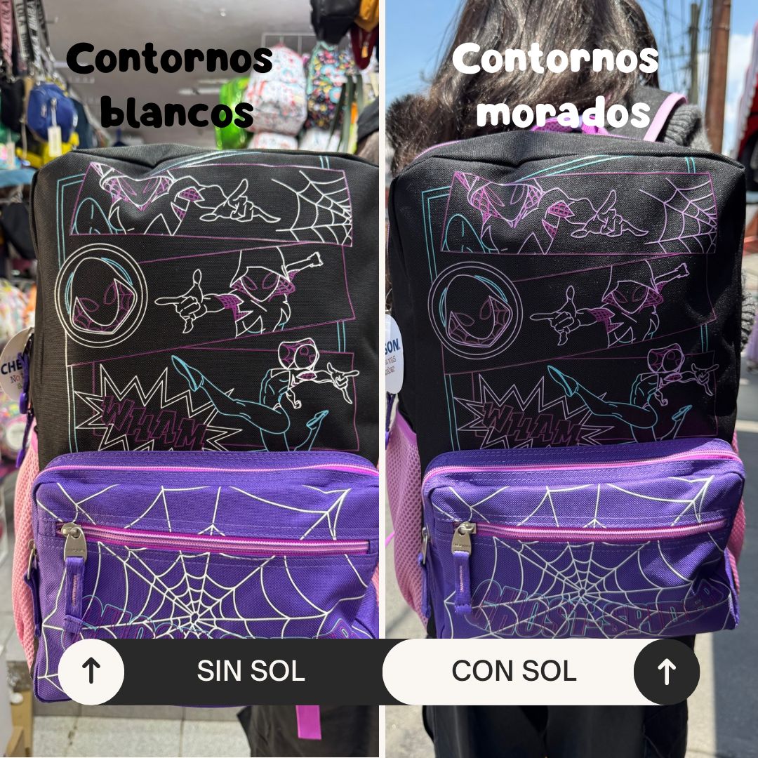 Mochila primaria spider Gween Stacy Chenson