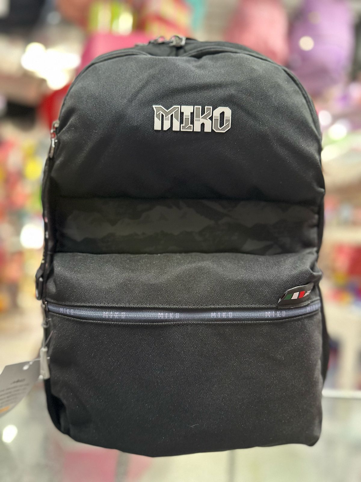 Mochila juvenil franja camuflaje Miko