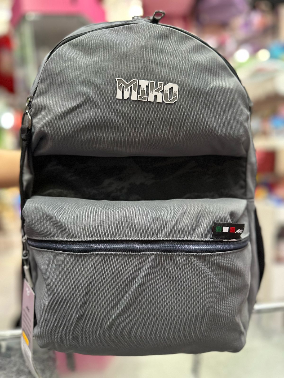 Mochila juvenil franja camuflaje Miko