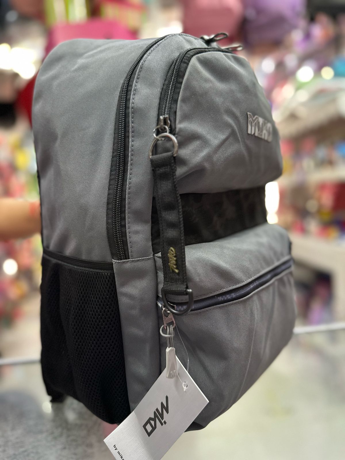 Mochila juvenil franja camuflaje Miko