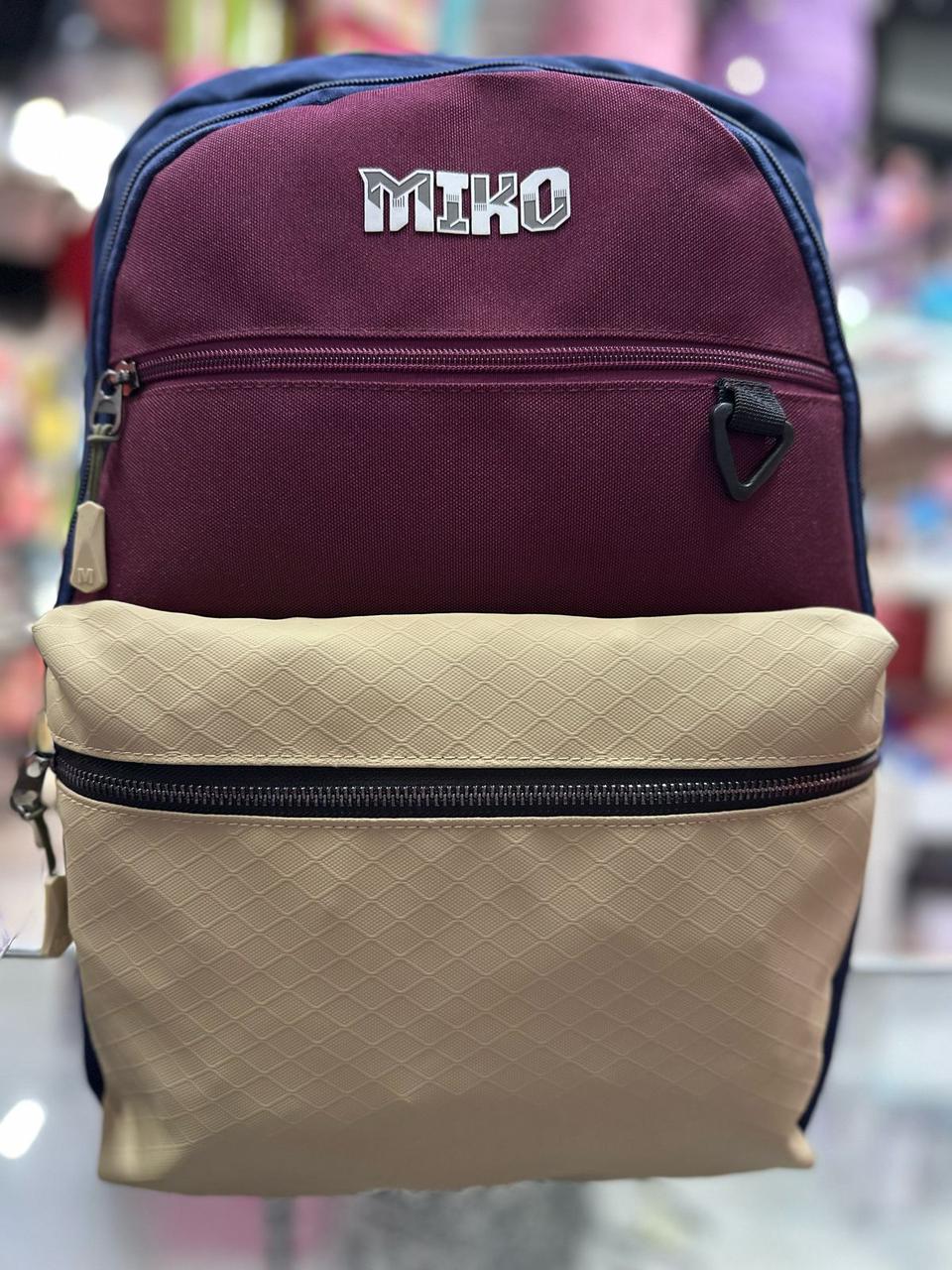 Mochila juvenil Tricolor Miko