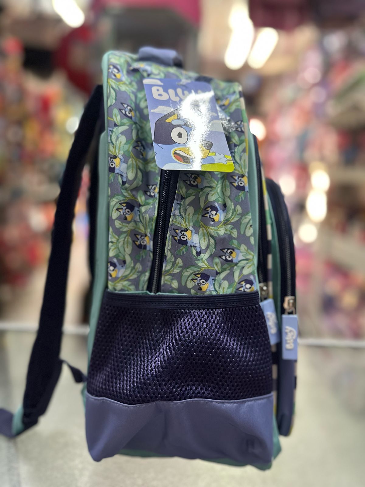 Mochila primaria Bluey familia Fotorama