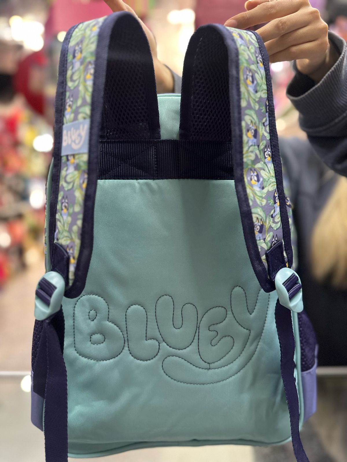 Mochila primaria Bluey familia Fotorama