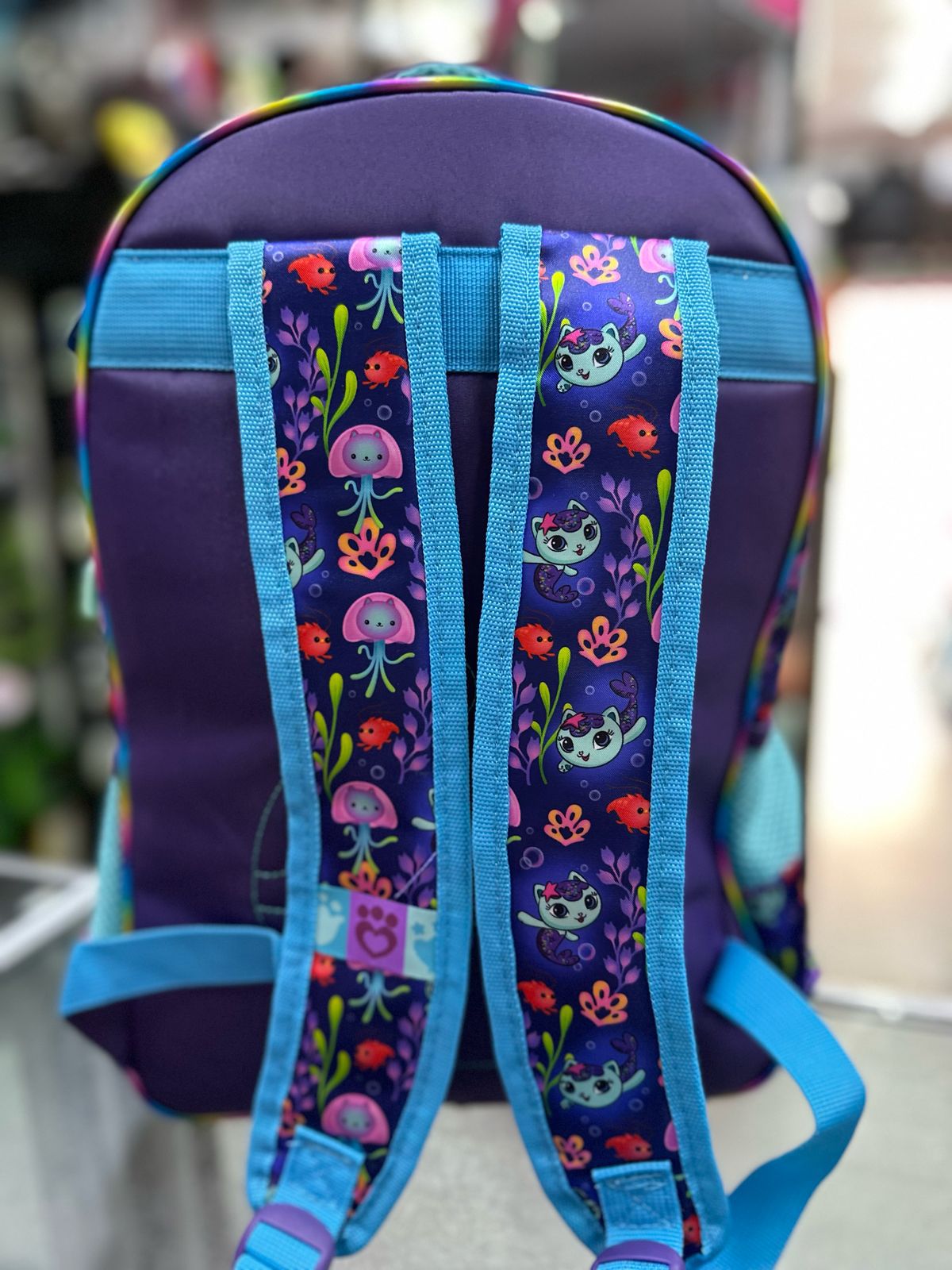 Mochila primaria Gaby sirena tornasol Fotorama
