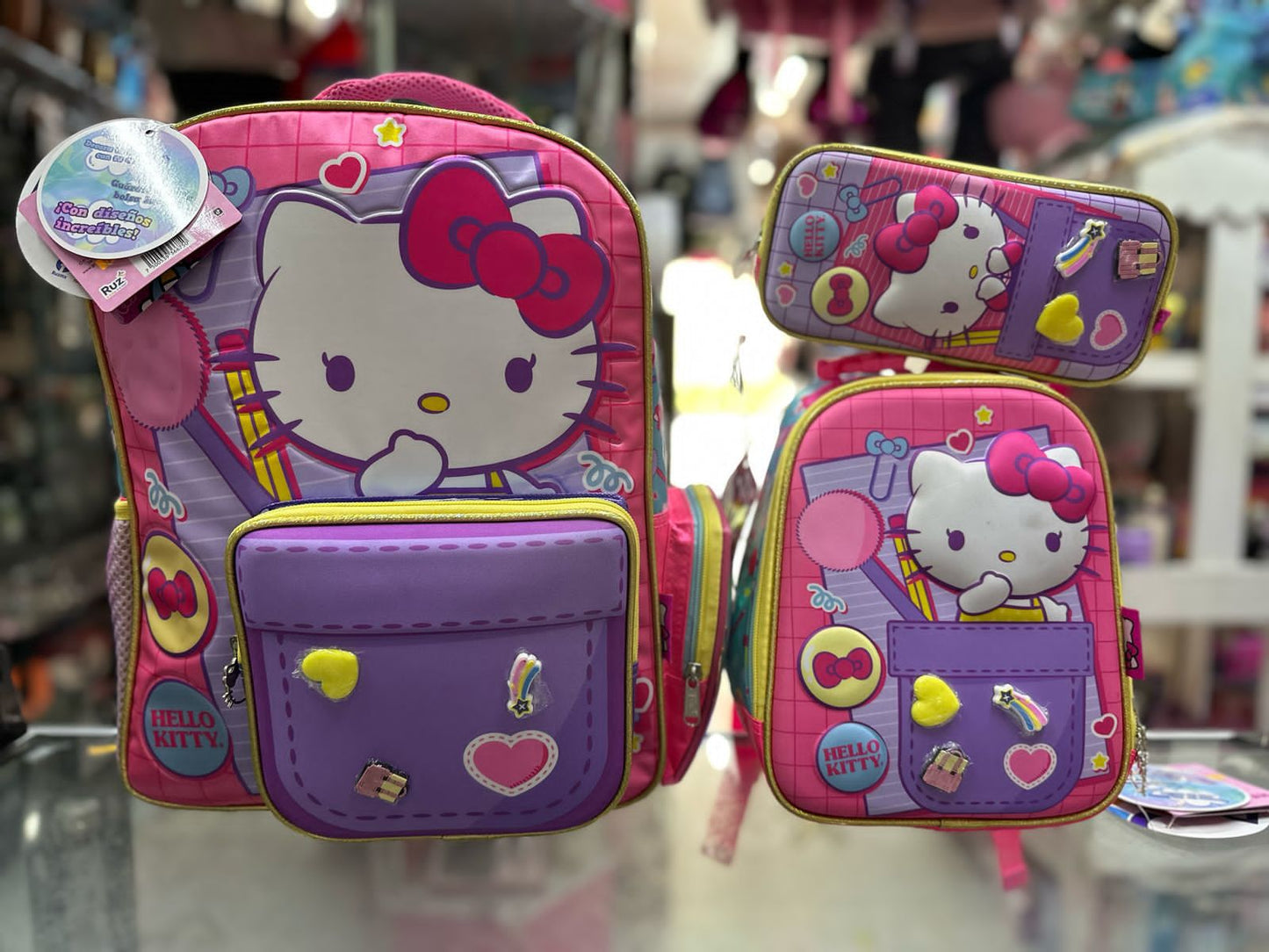 Combo primaria Kitty charms Ruz
