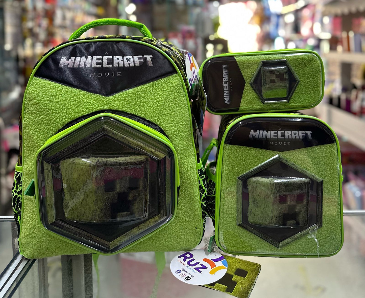 Combo primaria creeper peluche Ruz