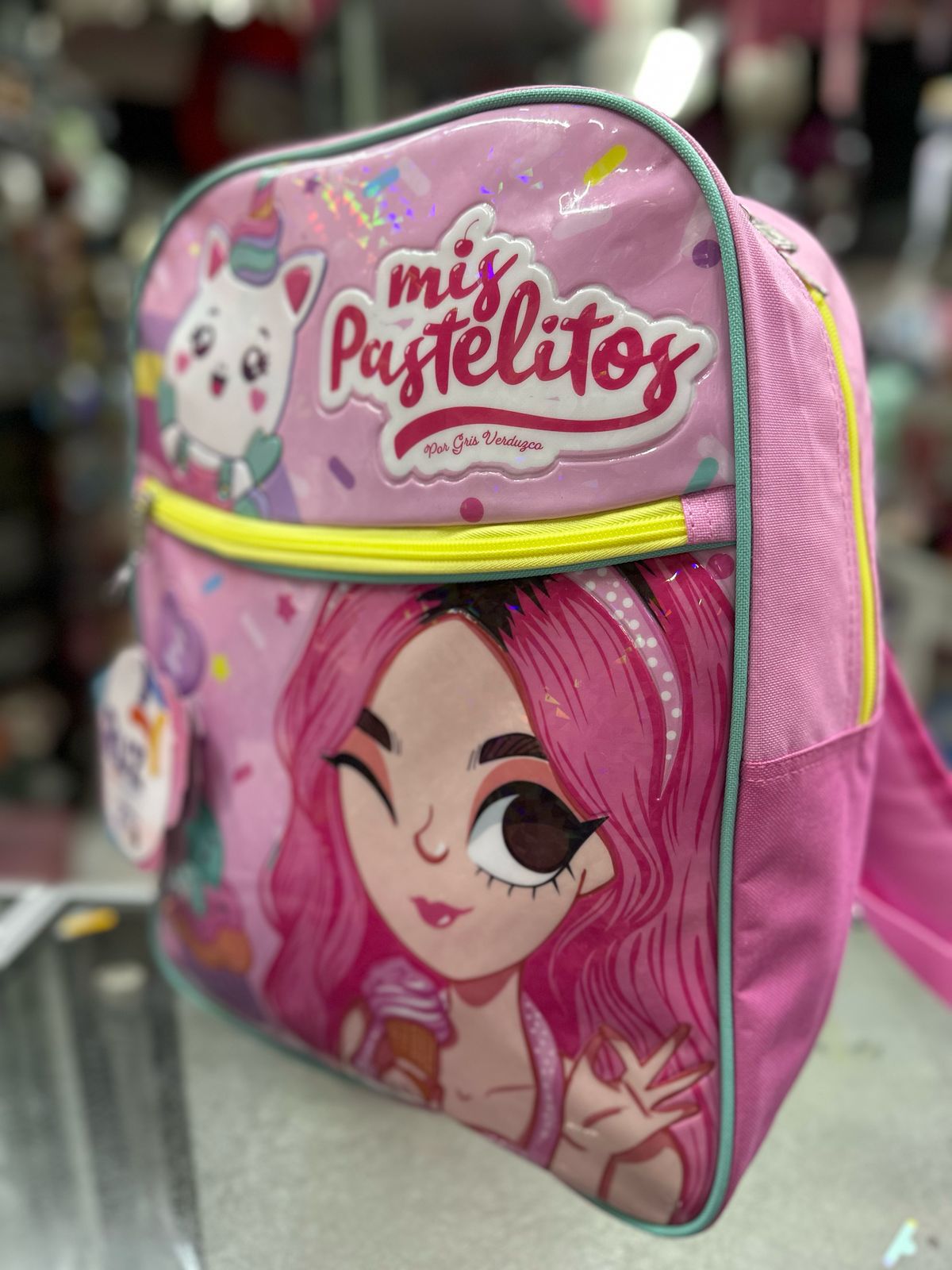 Mochila primaria mis pastelitos Ruz