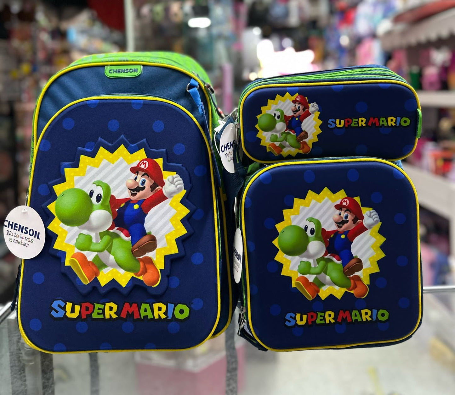 Combo primaria Mario y Yoshi Chenson
