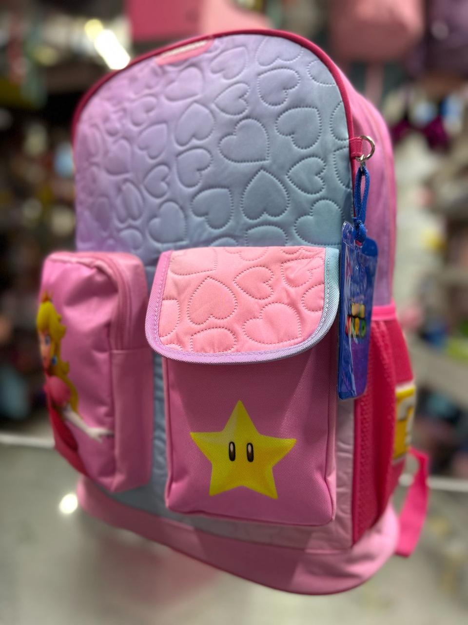 Mochila primaria peach