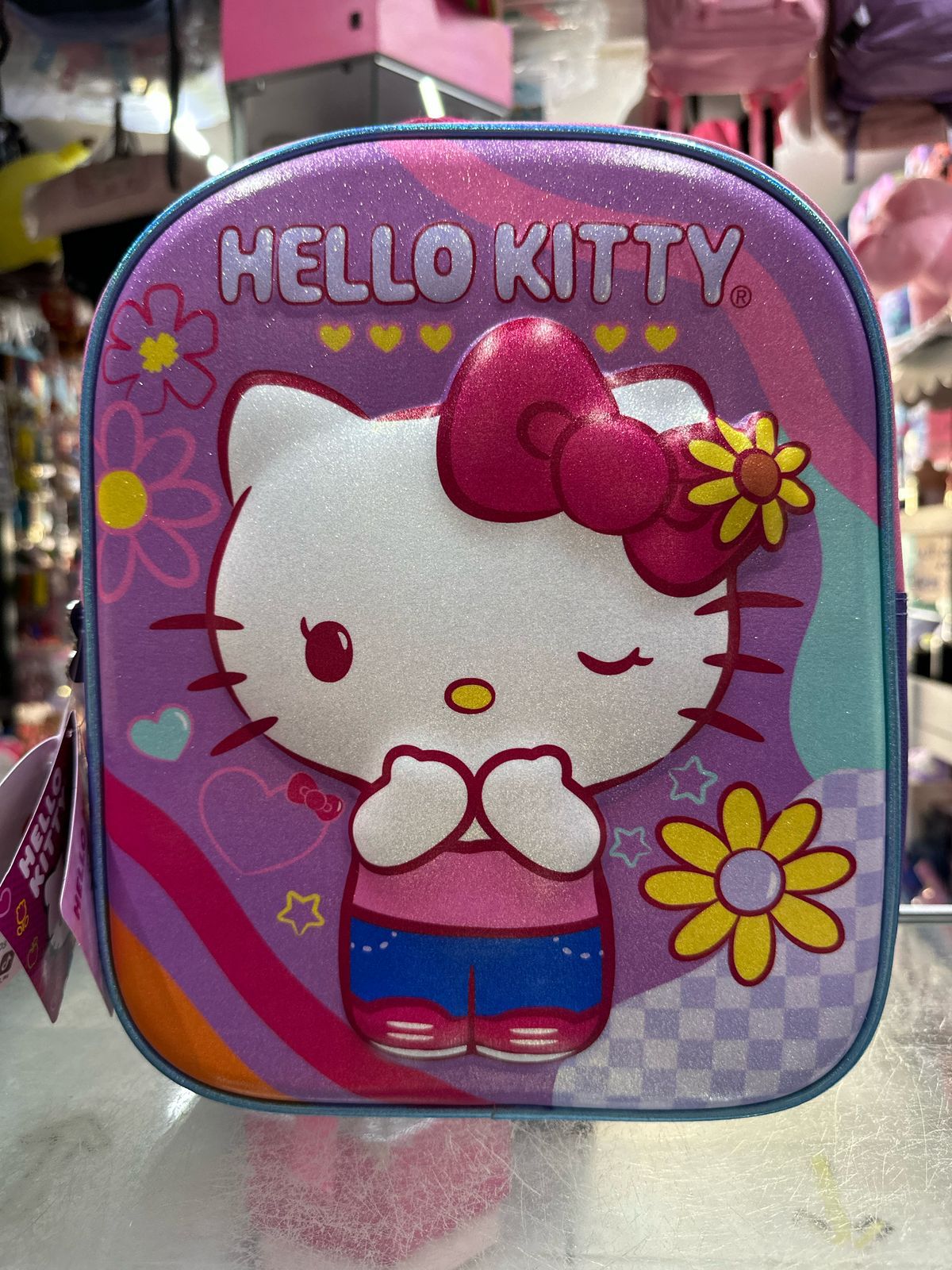 Mochila kinder Kitty flores Ruz
