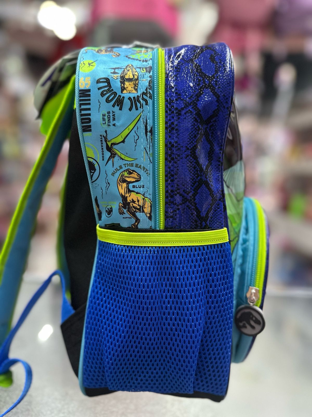 Mochila kinder Jurassic world Ruz