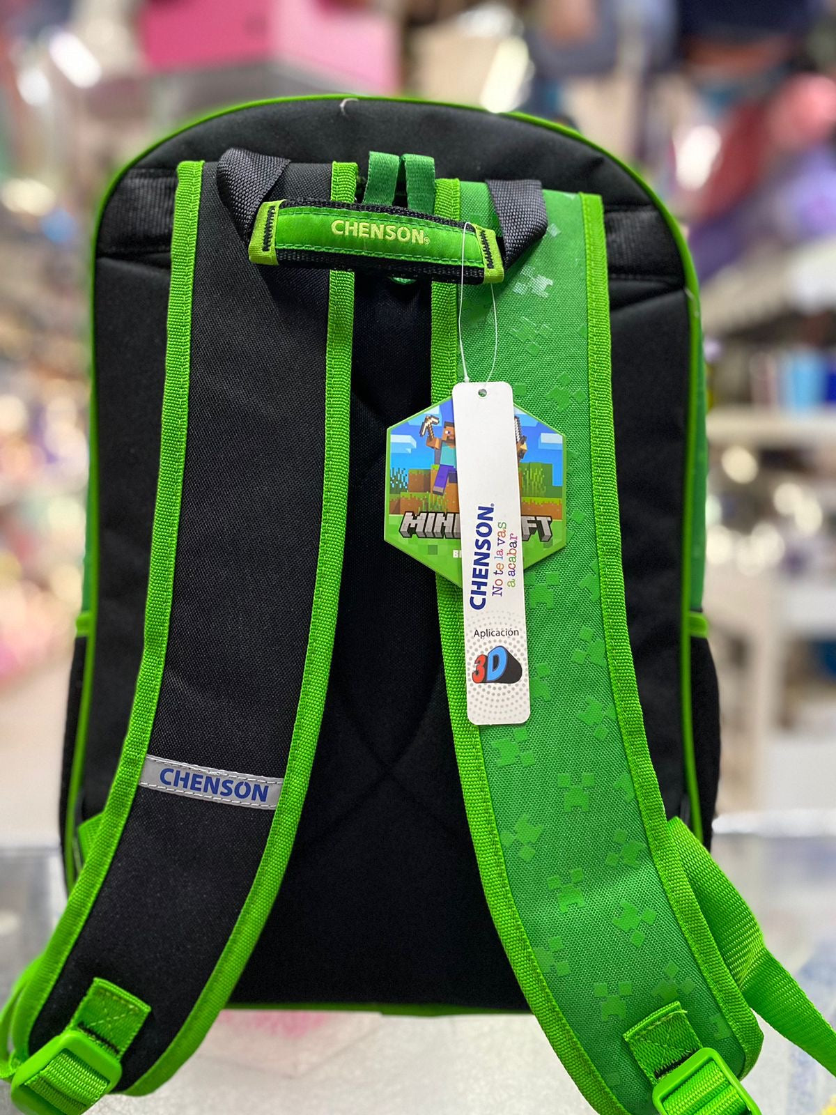 MOCHILA MINECRAFT CHENSON PRIMARIA