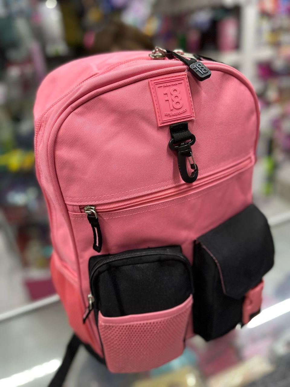 Mochila juvenil broches rosa Chenson