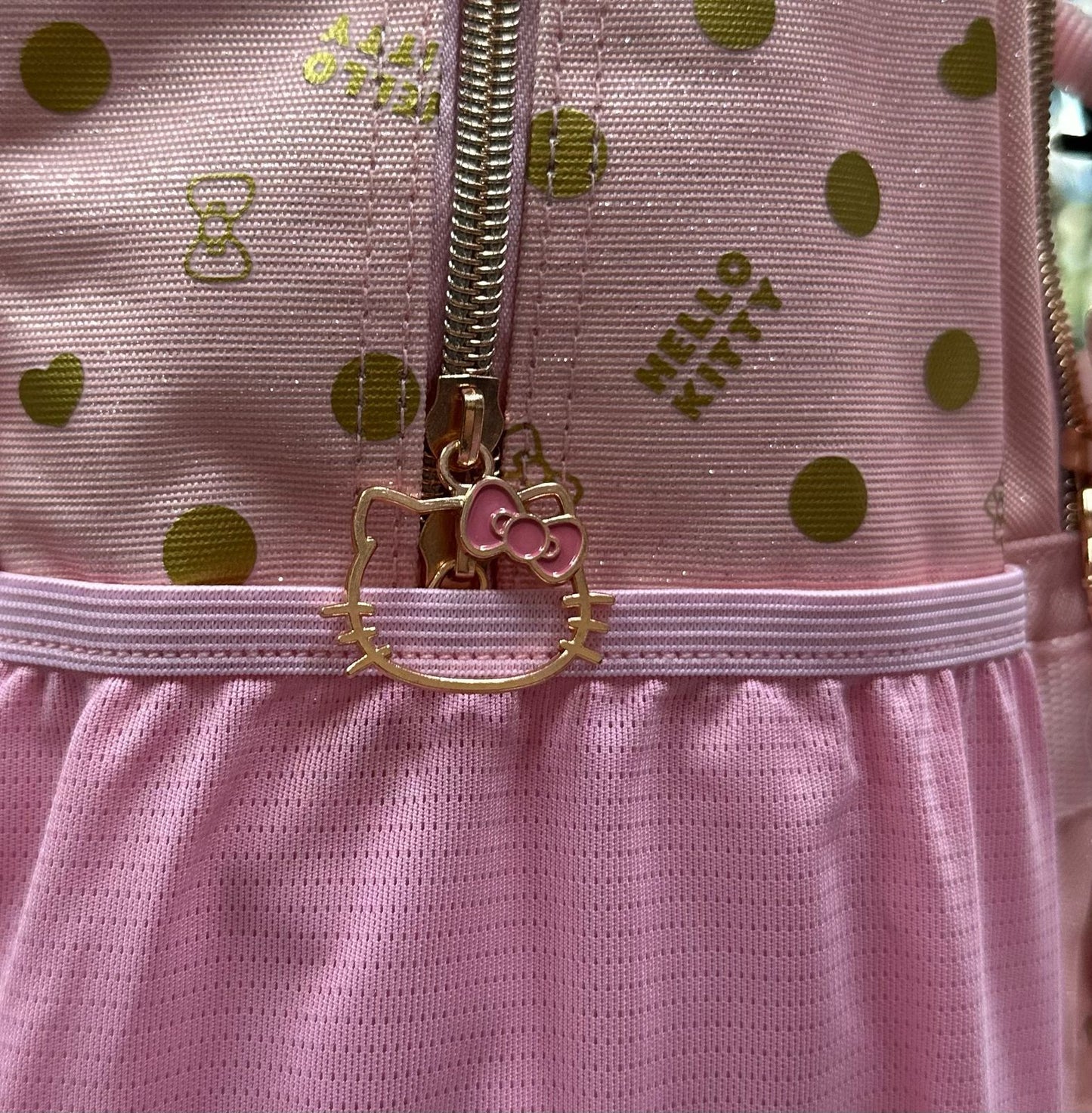Mochila juvenil Kitty gold Ruz