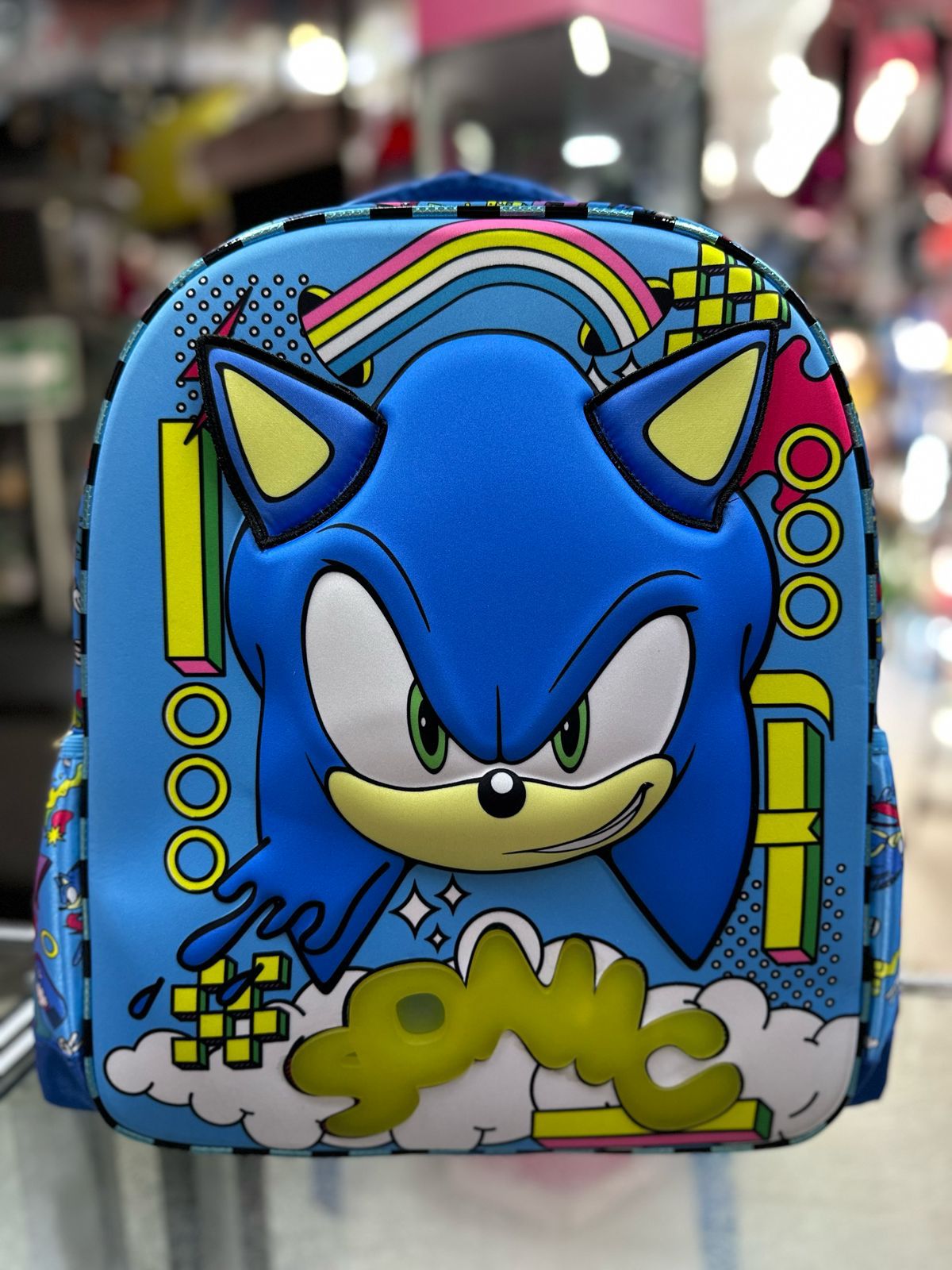 Mochila primaria Sonic comic Ruz