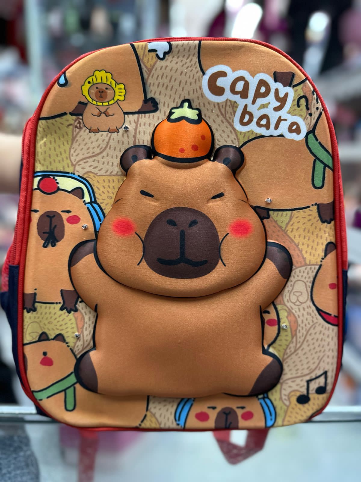 Mochila capibara kinder