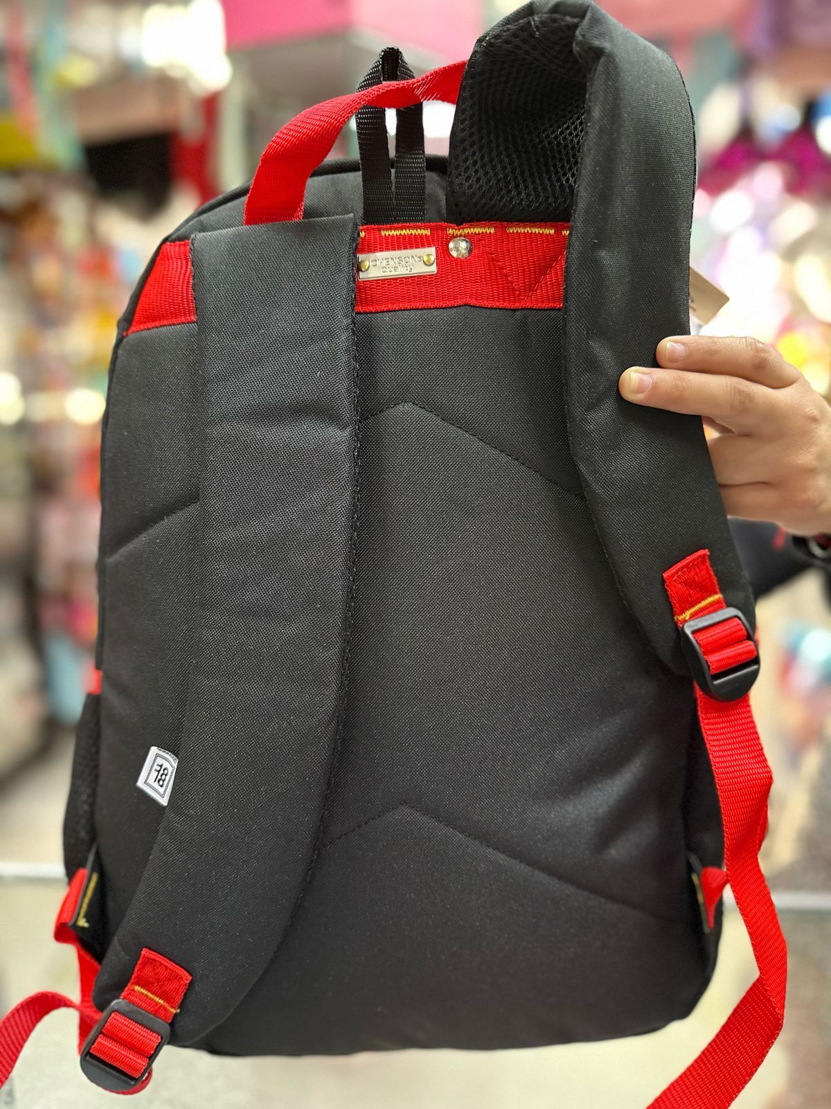 Mochila primaria súper Mario Chenson