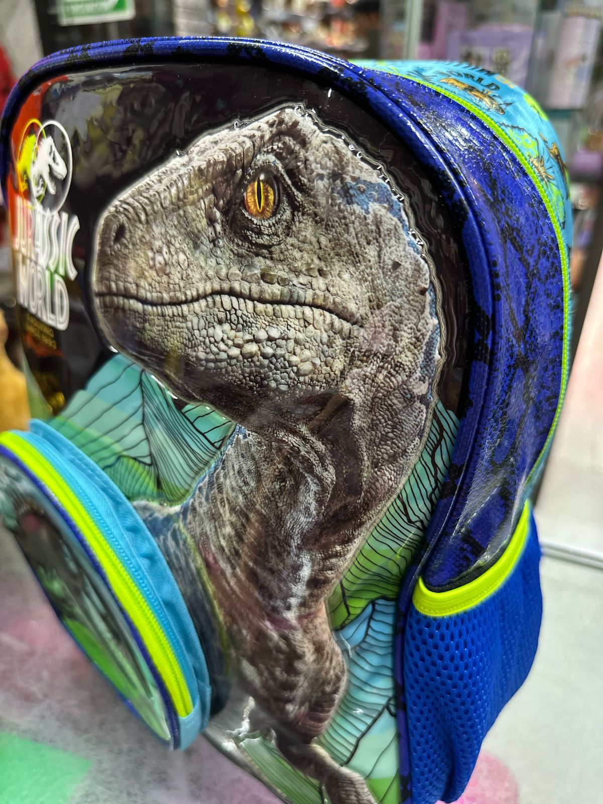 Mochila kinder Jurassic world Ruz