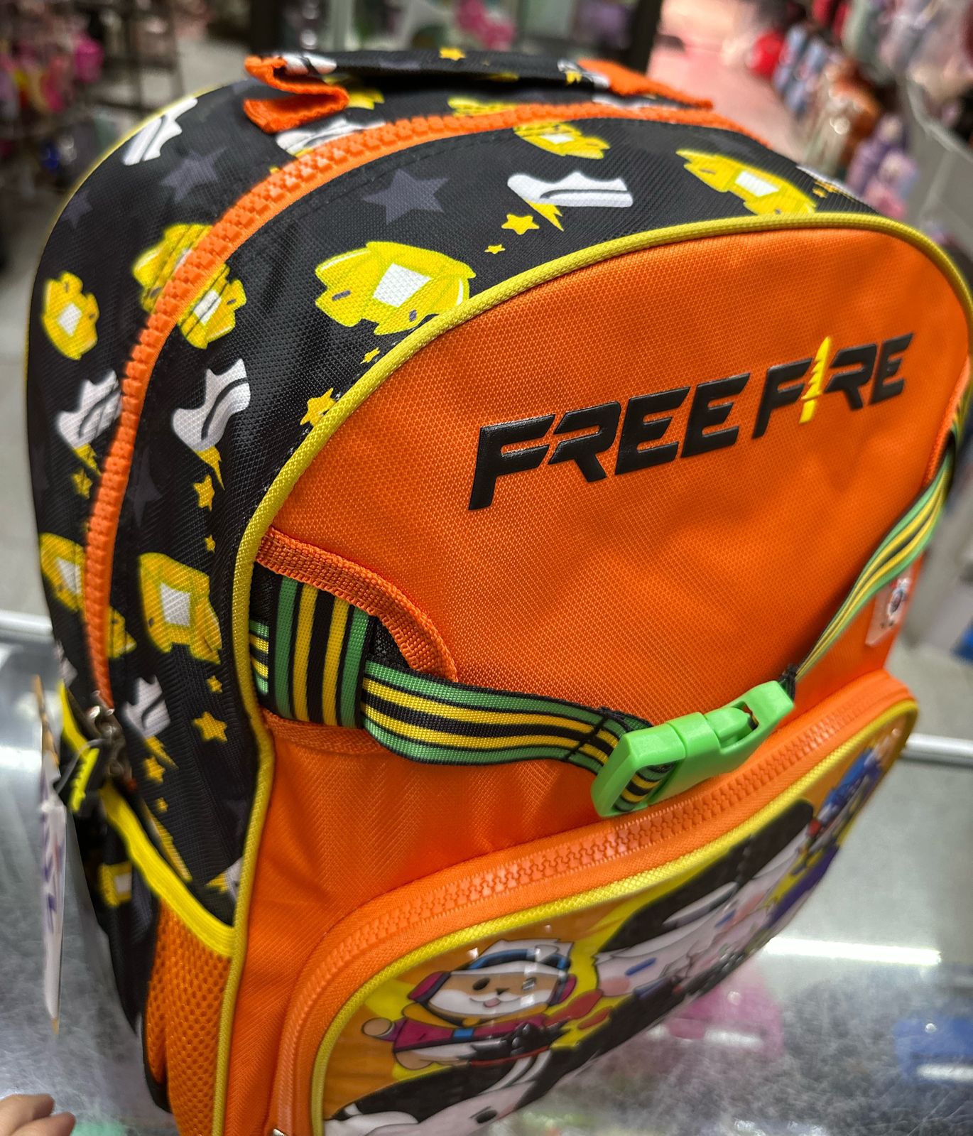 Mochila primaria Free fire Ruz