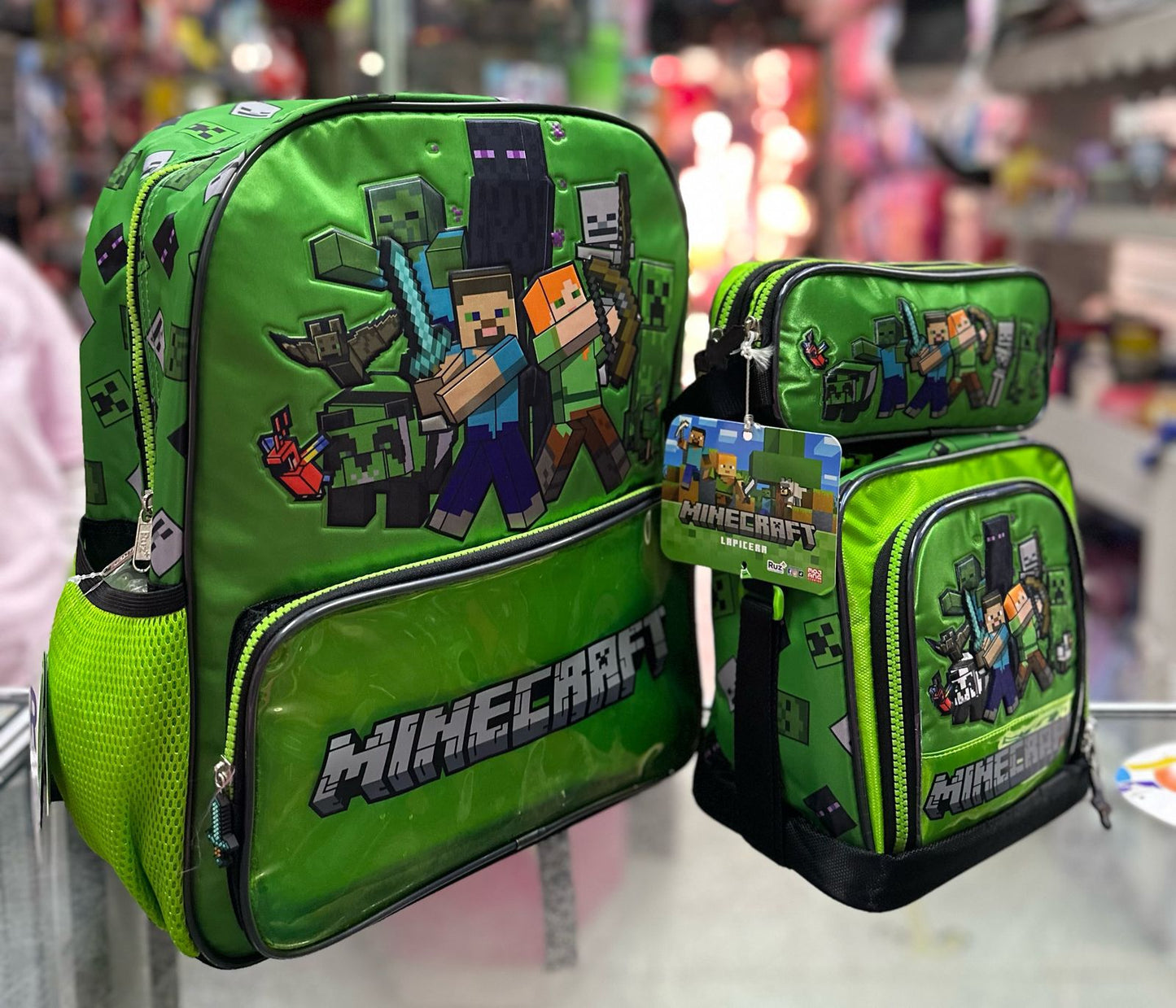 Combo primaria Minecraft transparente Ruz